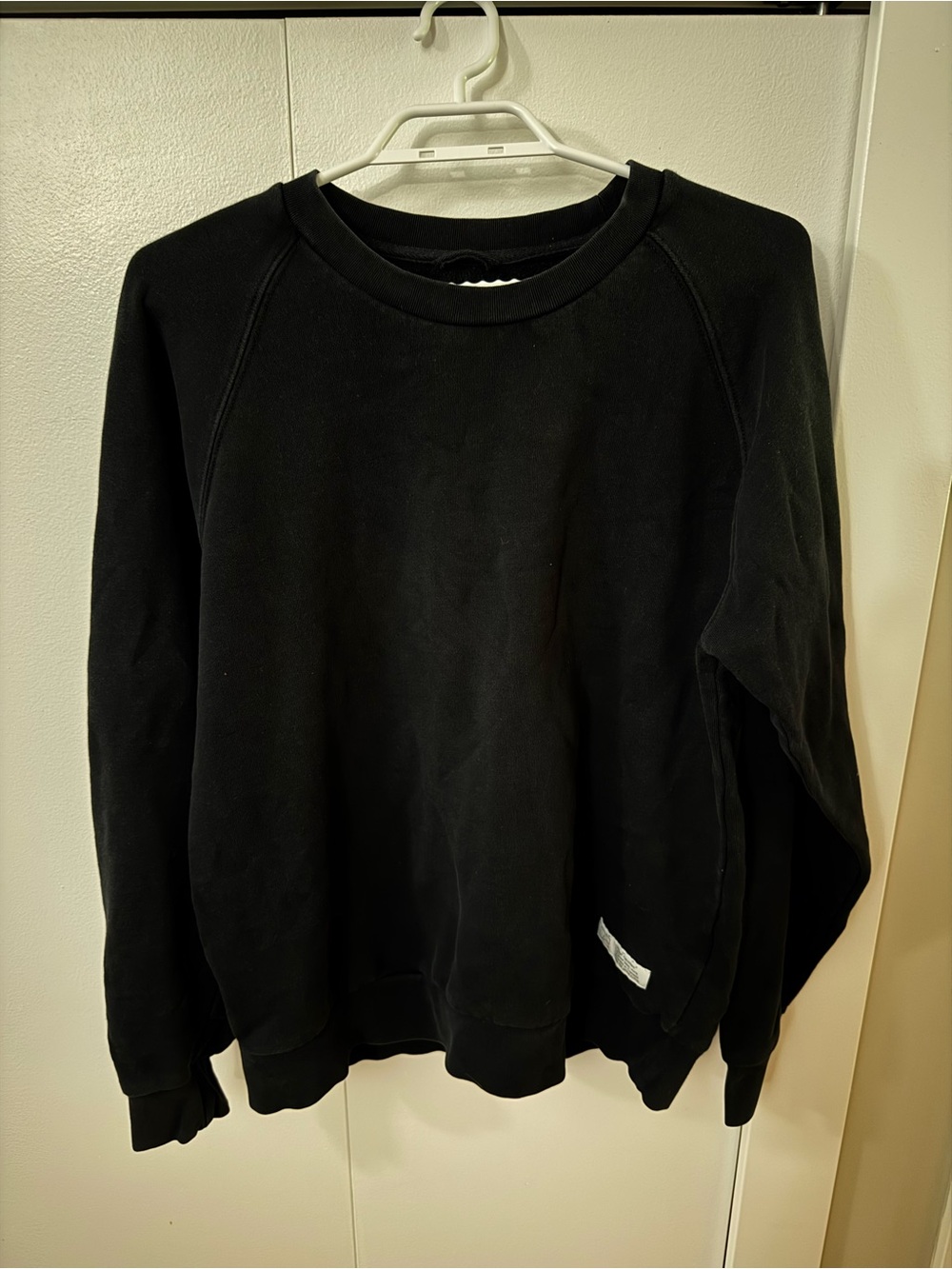 Men's Black Crewneck Sweater - Frank & Oak